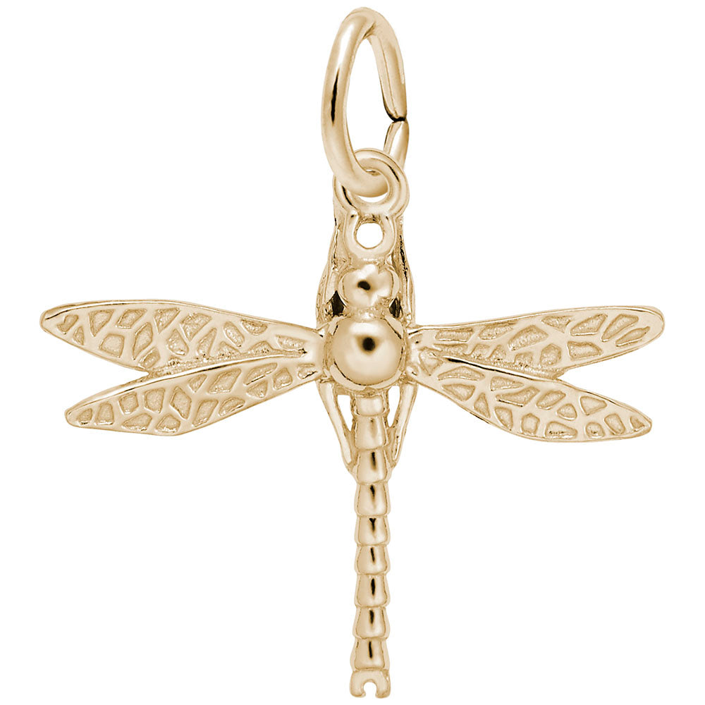 Elegant Dragonfly Charm for Jewelry - Nature-Inspired Accessory 3693