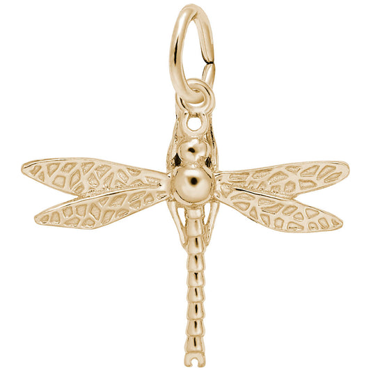 Elegant Dragonfly Charm for Jewelry - Nature-Inspired Accessory 3693
