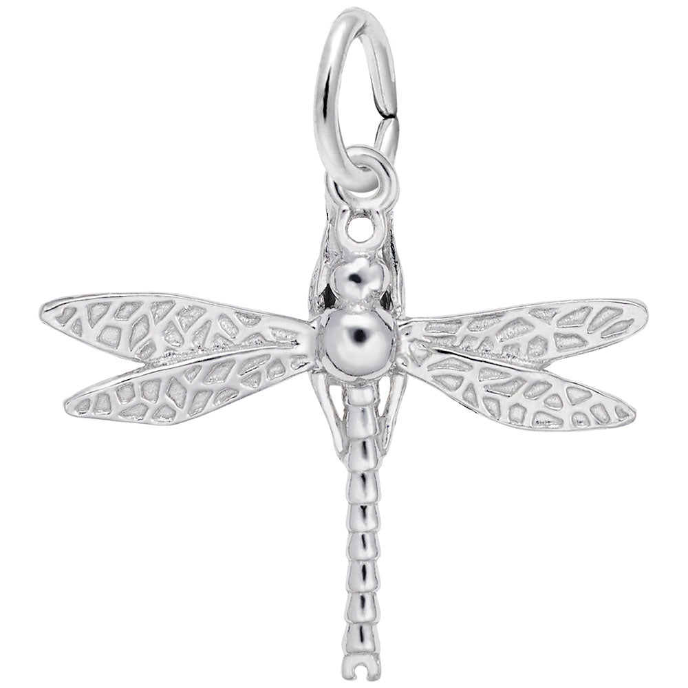 Elegant Dragonfly Charm for Jewelry - Nature-Inspired Accessory 3693