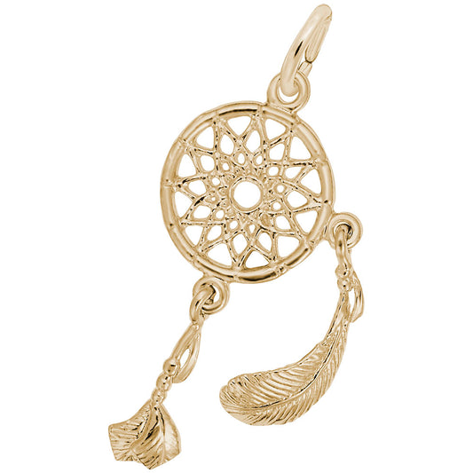 Dream Catcher Charm - Boho Symbol of Protection & Good Dreams 3698
