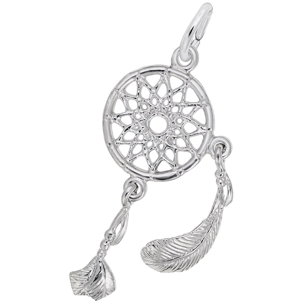 Dream Catcher Charm - Boho Symbol of Protection & Good Dreams 3698