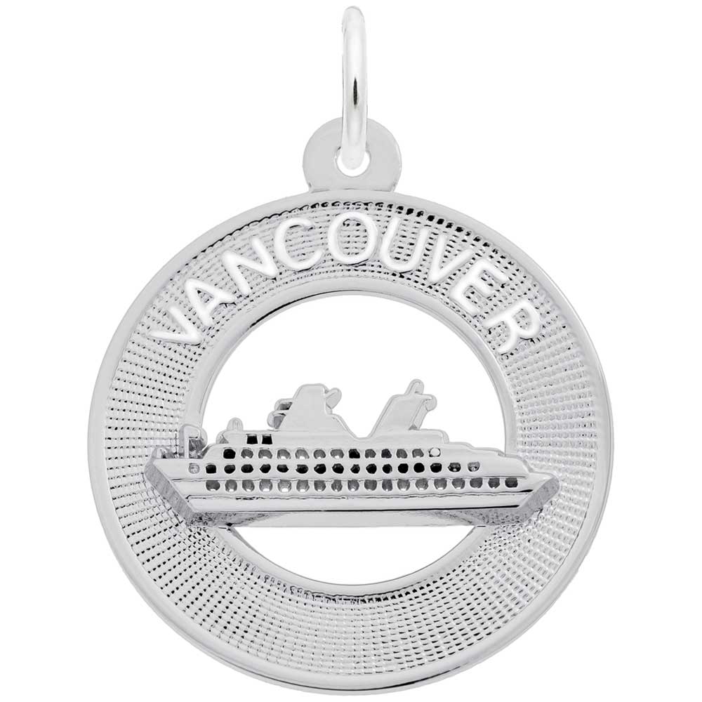 New Vancouver Ship Charm - Celebrate Canadian Patriotism 3732