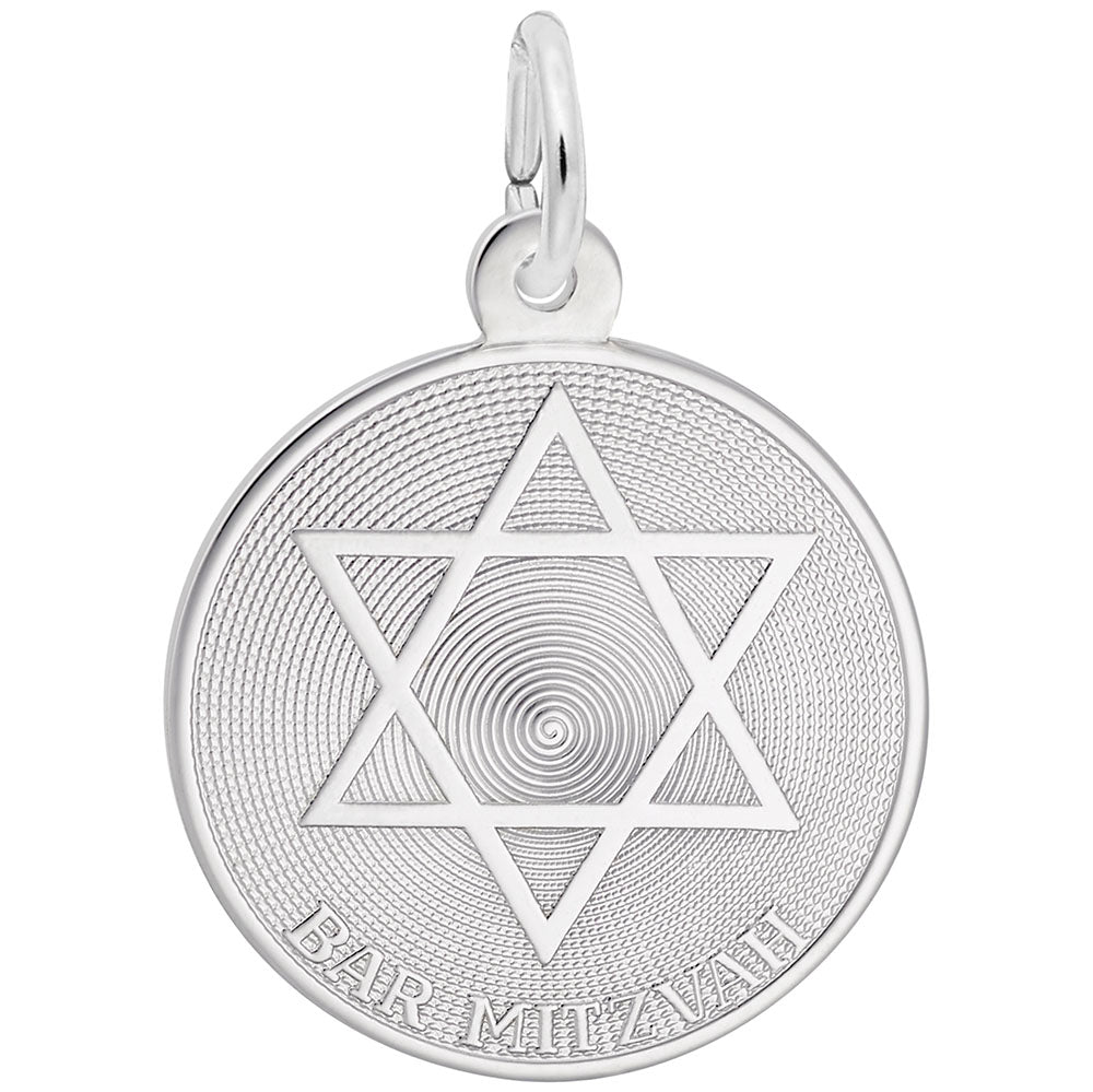 Elegant Bar Mitzvah Charm - Celebrate Your Special Occasion 3775