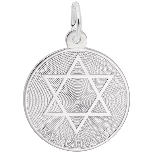 Elegant Bar Mitzvah Charm - Celebrate Your Special Occasion 3775