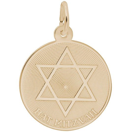 Elegant Bat Mitzvah Charm - Celebrate Special Moments in Style 3776