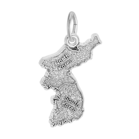 Korea Map Charm