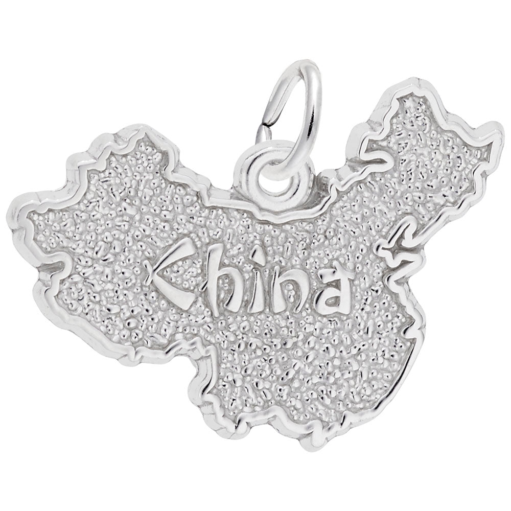 China Map Charm - Travel Souvenir Jewelry for Adventure Lovers 3796