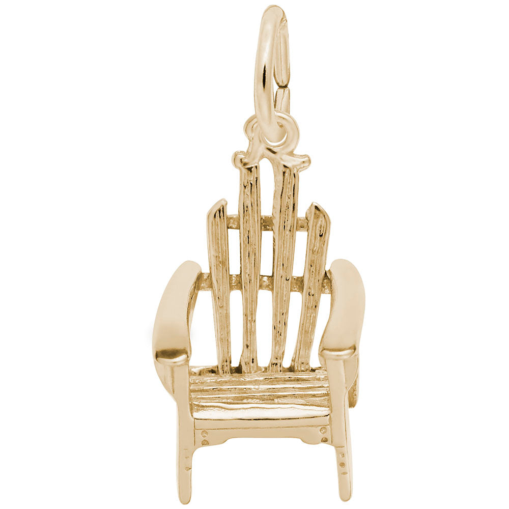 Adirondack Chair Charm for Beach Lovers - Travel Jewelry Accessory 3800