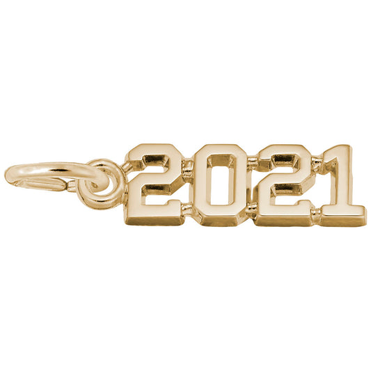 2021 Personalized Award Charm - Custom Engraved Keepsake Gift 3821
