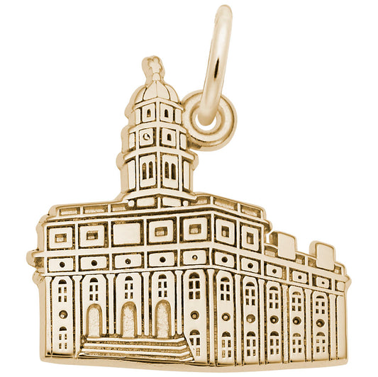 South Carolina Temple Charm - Unique Travel Souvenir Jewelry 3877