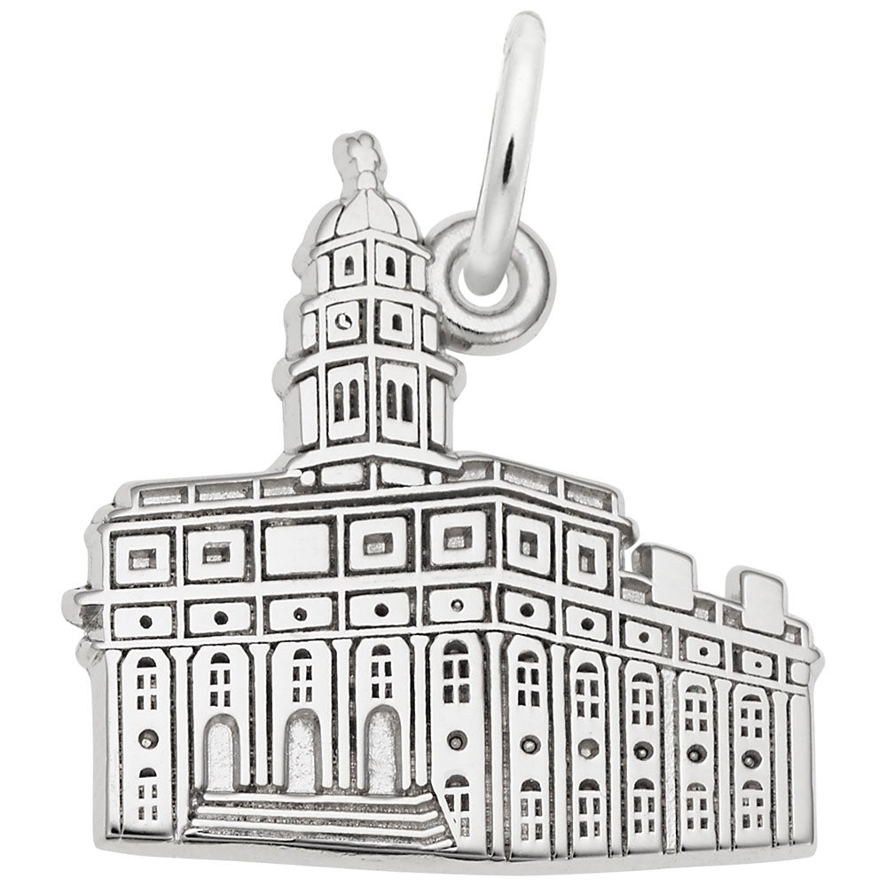 South Carolina Temple Charm - Unique Travel Souvenir Jewelry 3877
