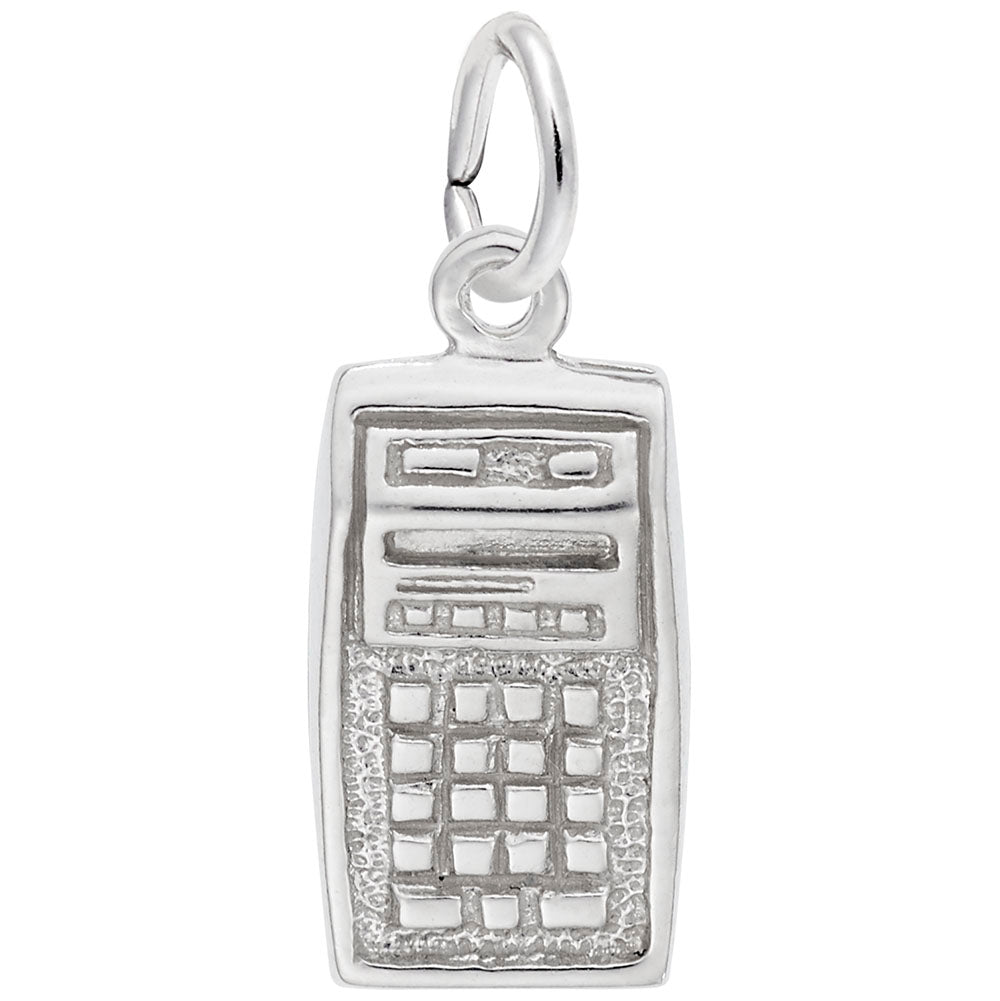 Calculator Charm for Educators and Math Enthusiasts - Rembrandt 3922