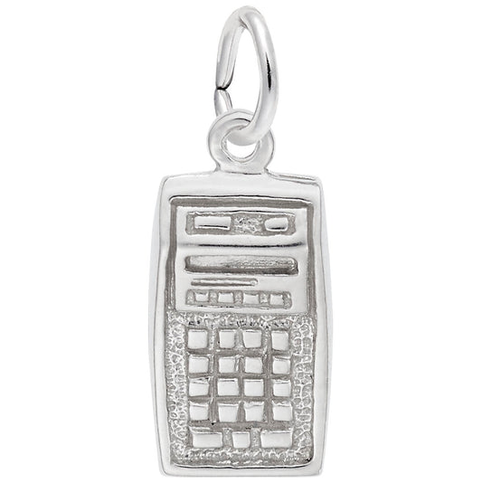 Calculator Charm for Educators and Math Enthusiasts - Rembrandt 3922