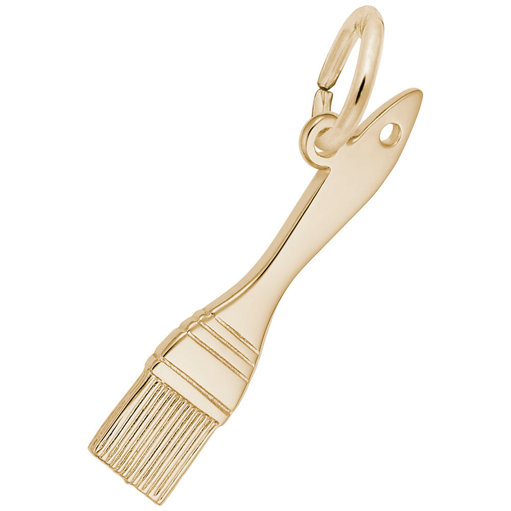 Paintbrush Charm for Home & Garden - Artistic Jewelry Accessory 3945
