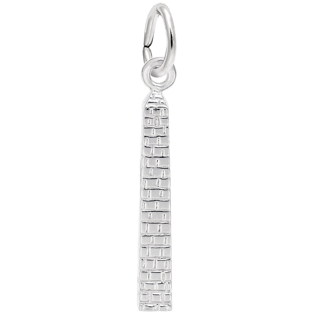Massachusetts Bunker Hill Tower Charm - Travel Souvenir Jewelry 3964