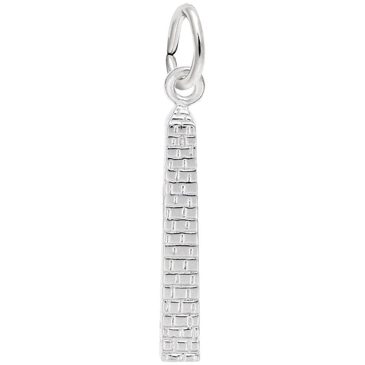 Massachusetts Bunker Hill Tower Charm - Travel Souvenir Jewelry 3964