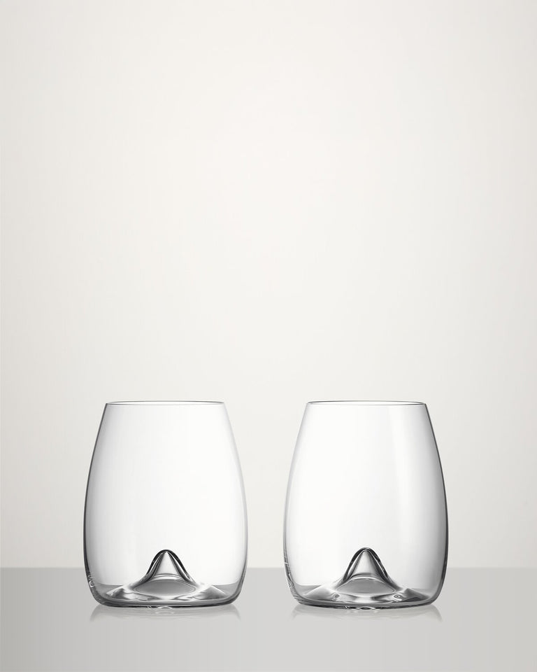 Stemless Wine Glass, 16.5oz, Set of 2 40001105