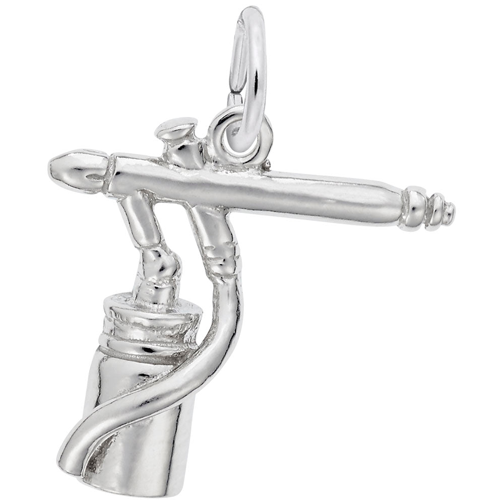 Airbrush Charm for Creative Artists - Unique Hobby Jewelry Piece 4002