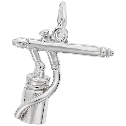 Airbrush Charm for Creative Artists - Unique Hobby Jewelry Piece 4002