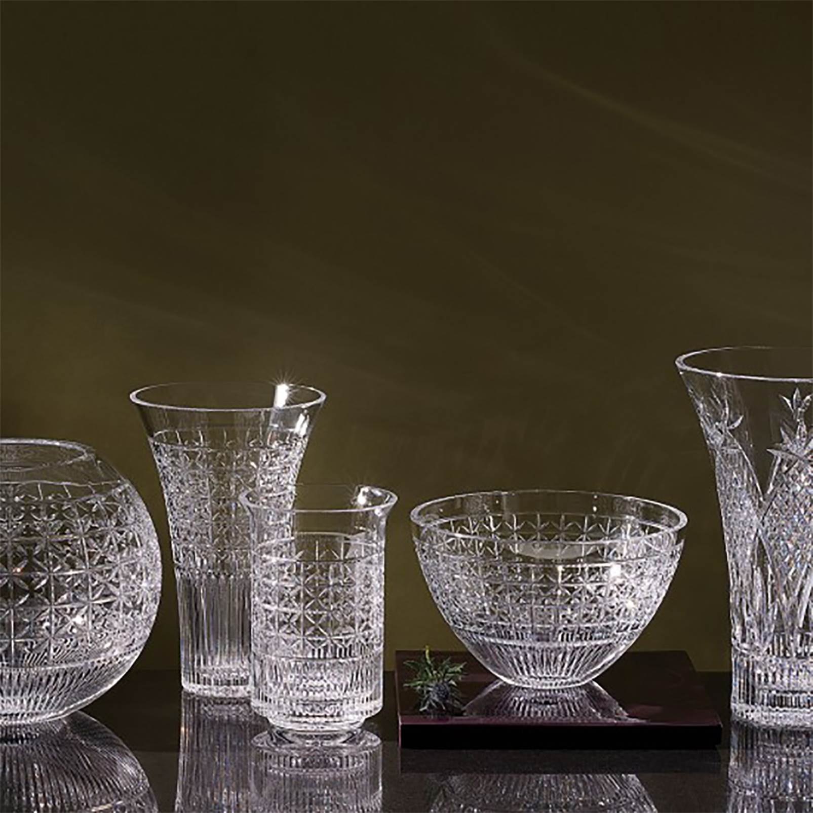 Water Ford Powerscourt Statement Vase 14in 40035249