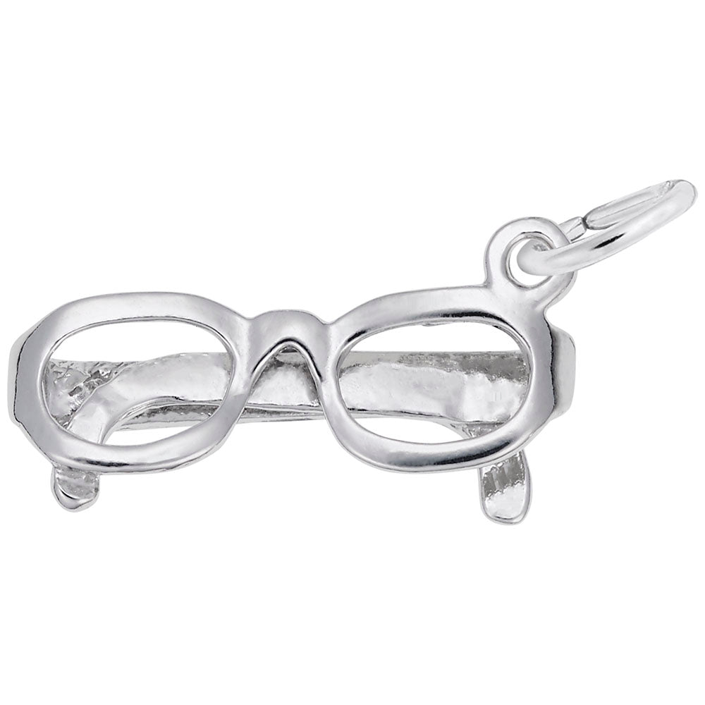 Folded Glasses Charm for Medical Professionals - Unique Jewelry Gift 4013