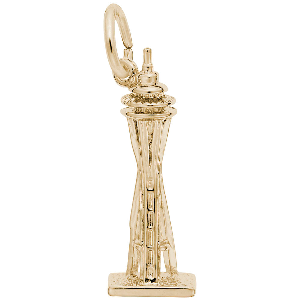 Seattle Space Needle Charm - Travel Souvenir Jewelry Gift 4080