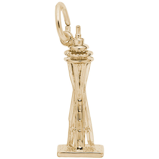 Seattle Space Needle Charm - Travel Souvenir Jewelry Gift 4080