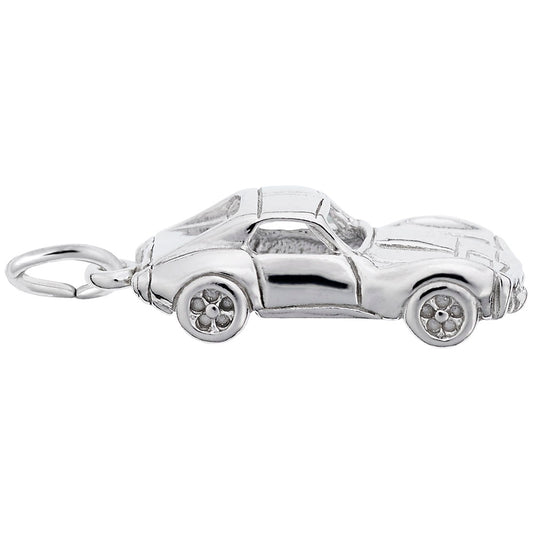 Classic American Sports Car Charm - Vintage Auto Jewelry Gift 4090