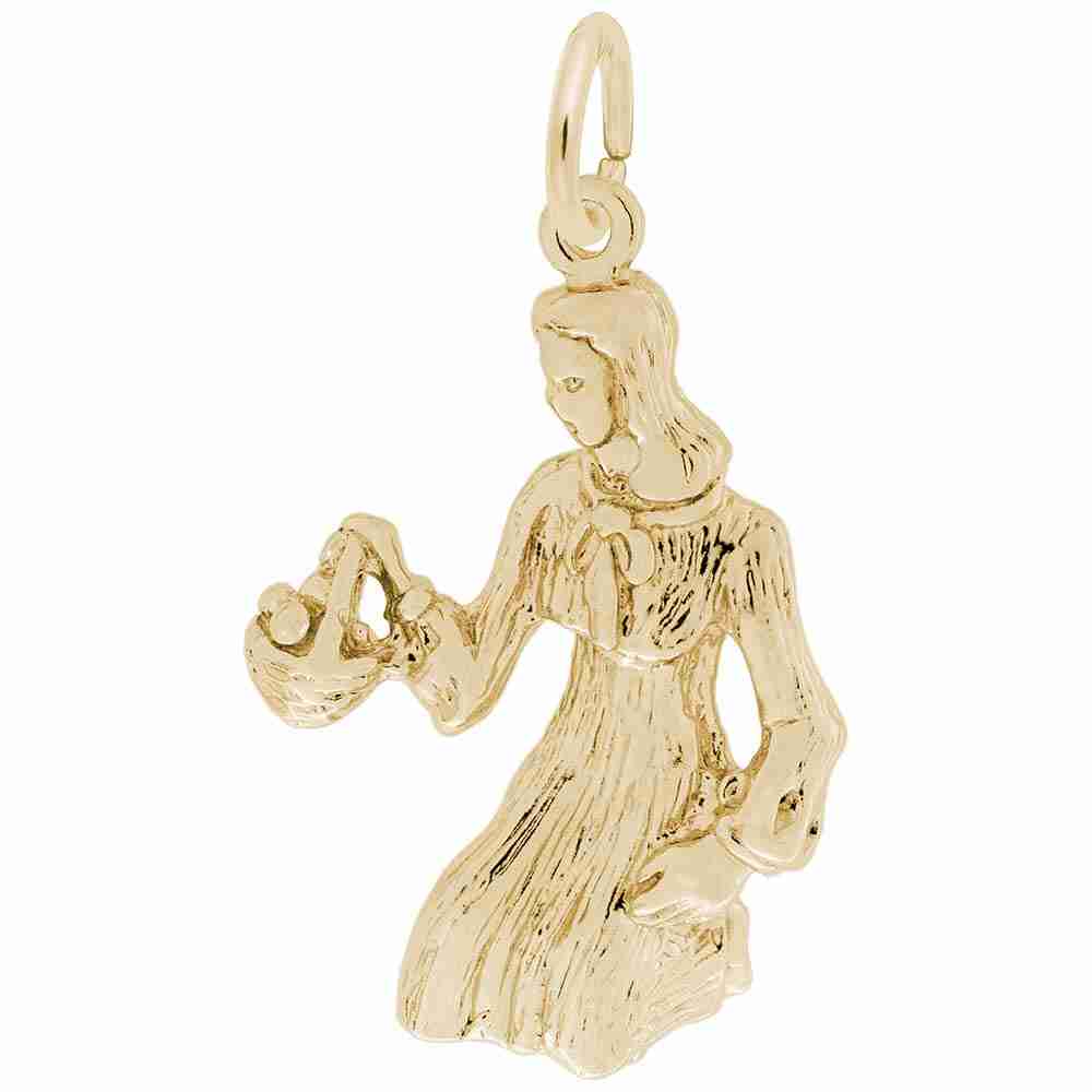 Virgo Zodiac Charm for Birthday Celebrations - Rembrandt Charms 4138