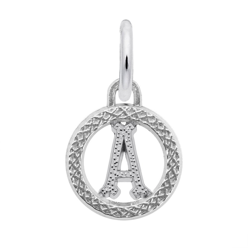 Personalized Initial 'A' Charm - Customizable Letter Jewelry 4190-001