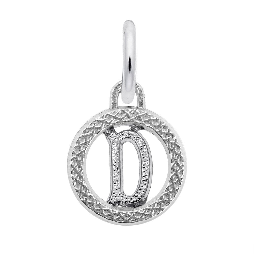 Personalized Initial D Charm - Custom Letter Jewelry for You 4190-004