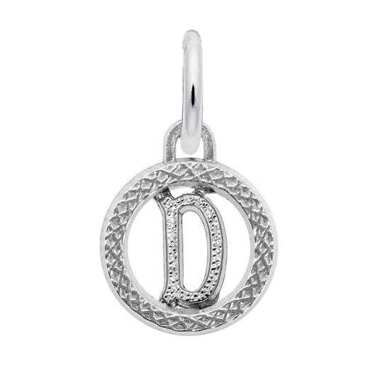 Personalized Initial D Charm - Custom Letter Jewelry for You 4190-004