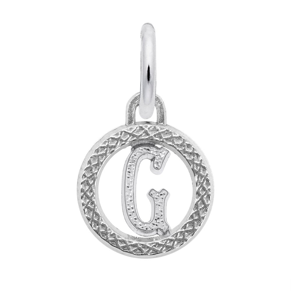 Personalized Initial 'G' Charm - Customizable Letter Jewelry 4190-007