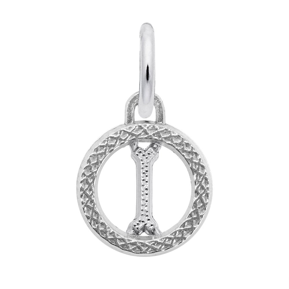 Personalized Initial 'I' Charm - Customizable Letter Jewelry 4190-009