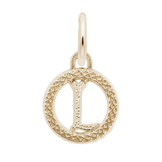 Personalized Initial L Charm - Custom Letter Jewelry for You 4190-012