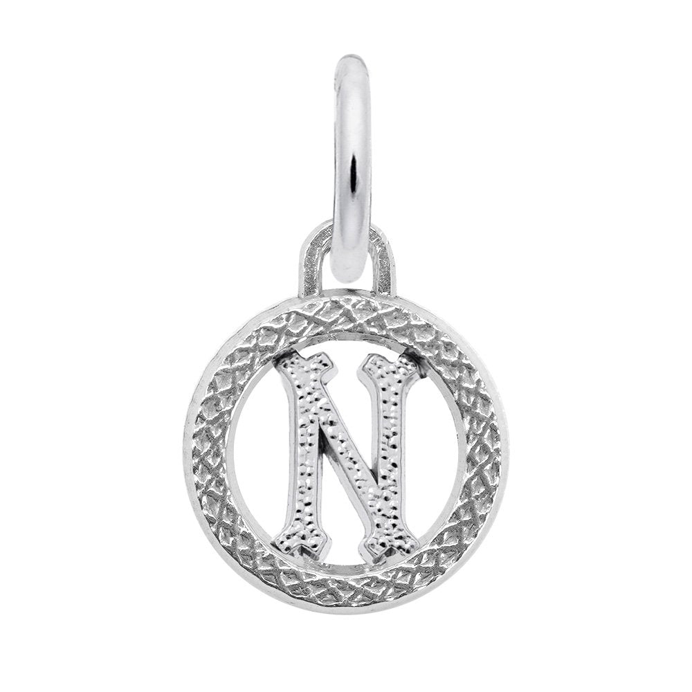Personalized Initial N Charm - Custom Letter Jewelry for You 4190-014