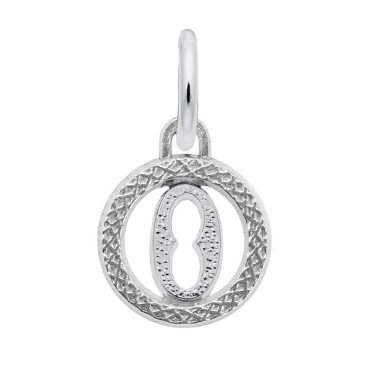 Personalized Initial 'O' Charm - Customizable Letter Jewelry 4190-015