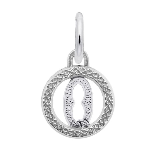Personalized Initial Q Charm - Custom Letter Jewelry for You 4190-017