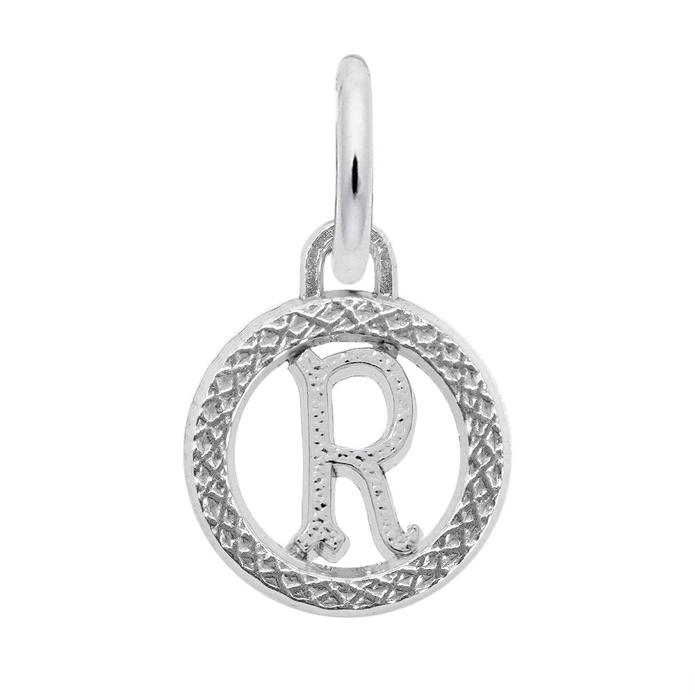 Personalized Initial R Charm - Custom Letter Jewelry for You 4190-018