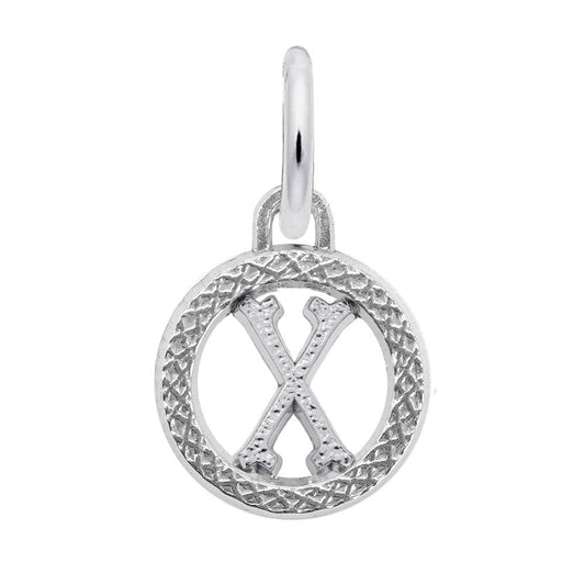 Personalized Initial X Charm - Custom Letter Jewelry for You 4190-024