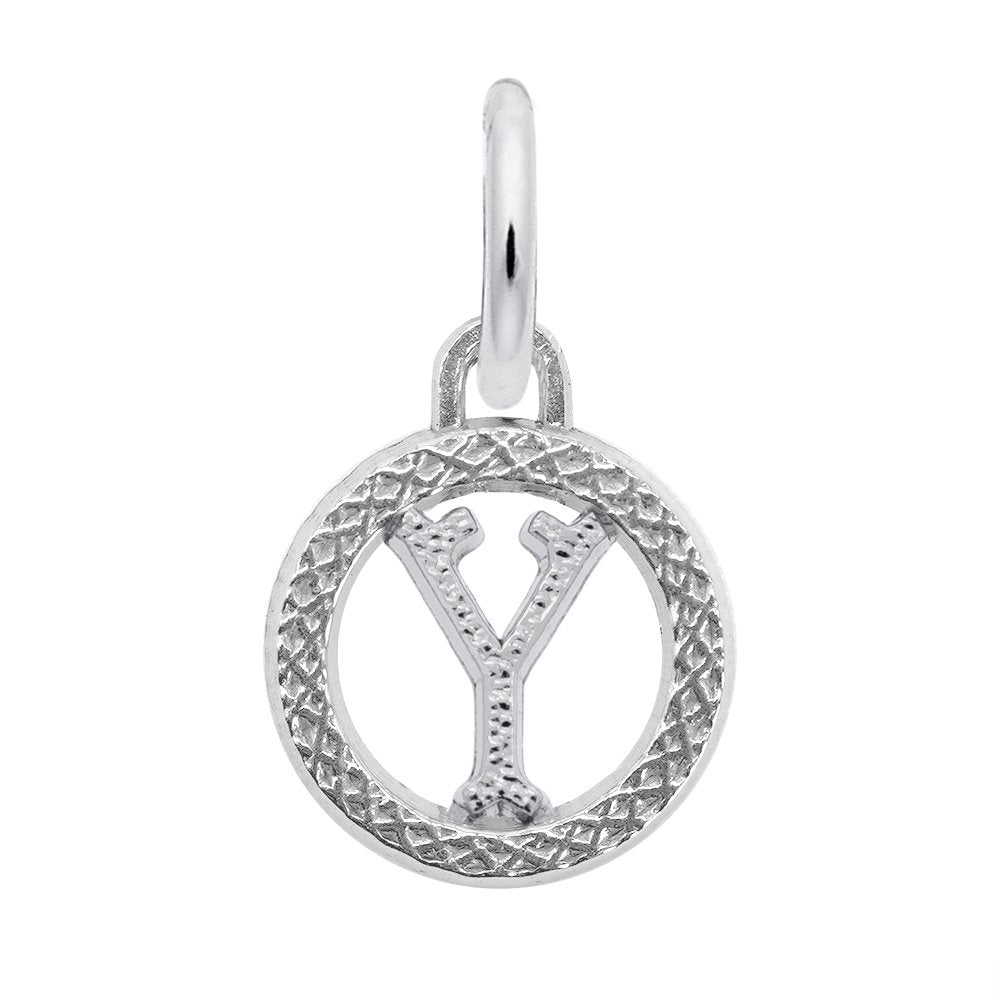 Personalized Initial 'Y' Charm - Custom Letter Jewelry Accessory 4190-025