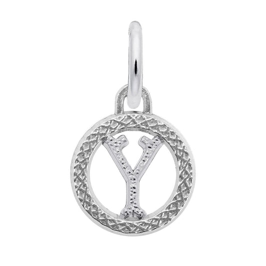 Personalized Initial 'Y' Charm - Custom Letter Jewelry Accessory 4190-025