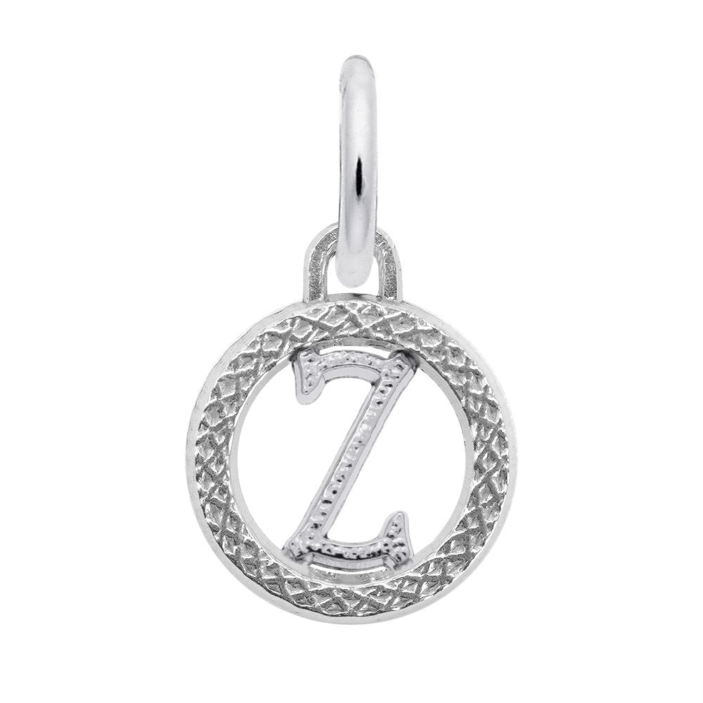 Personalized Initial Z Charm - Customizable Letter Jewelry Gift 4190-026
