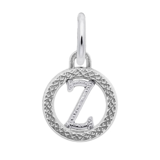 Personalized Initial Z Charm - Customizable Letter Jewelry Gift 4190-026