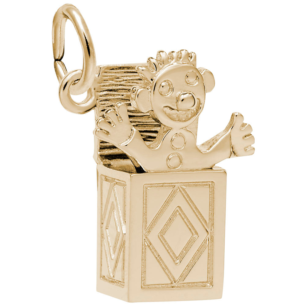 Jack-in-the-Box Charm for Home & Garden Decor - Rembrandt 4207