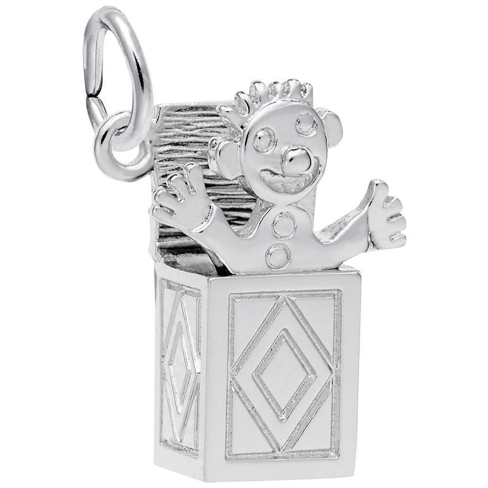 Jack-in-the-Box Charm for Home & Garden Decor - Rembrandt 4207