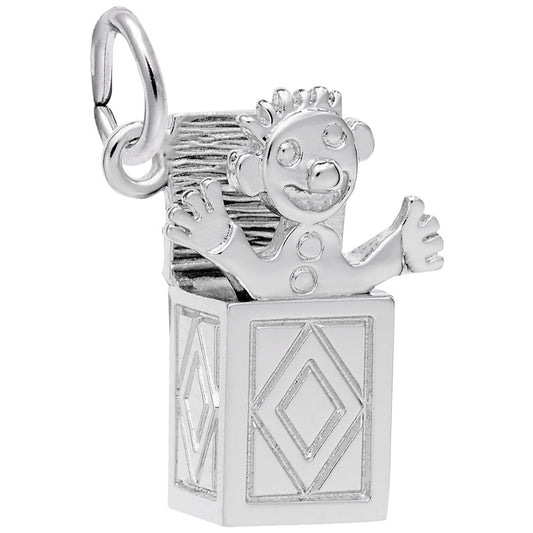 Jack-in-the-Box Charm for Home & Garden Decor - Rembrandt 4207