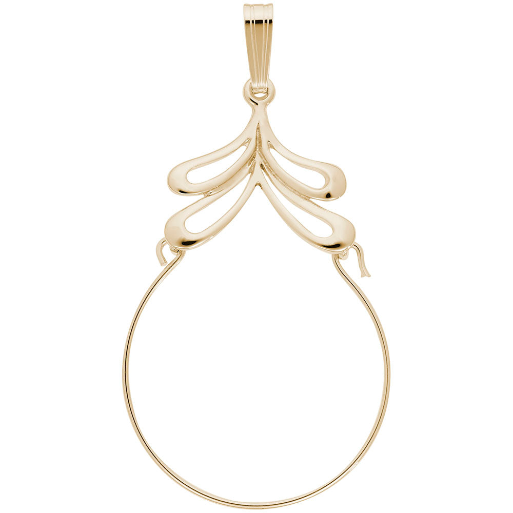 Pretty Petals Charm Holder - Elegant Floral Design for Charms 0064