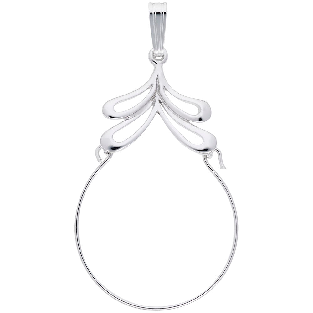 Pretty Petals Charm Holder - Elegant Floral Design for Charms 0064