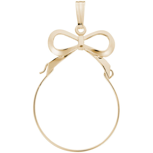 Elegant Bow Charm Holder for Stylish Jewelry Organization 0065